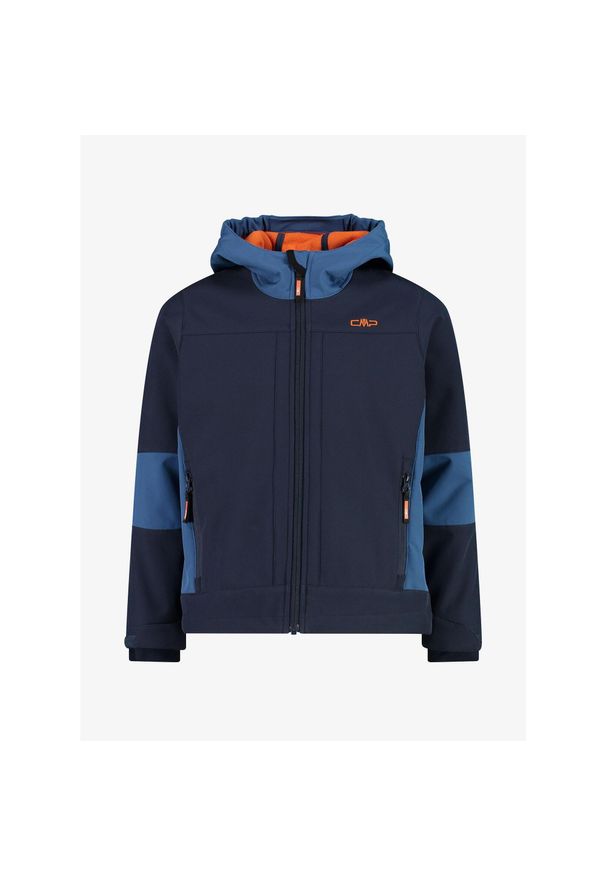 Kurtka dziecięca CMP Etherea. Kolor: niebieski. Materiał: softshell. Styl: sportowy