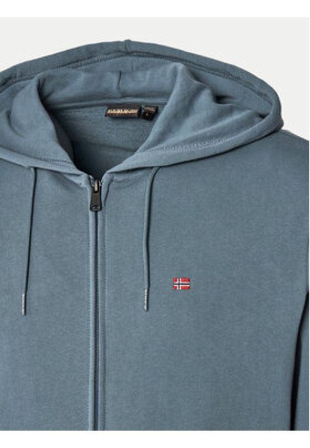 Napapijri Bluza Balis NP0A4HHV Beżowy Regular Fit. Kolor: beżowy. Materiał: bawełna