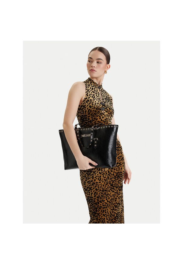 Torebka Just Cavalli. Kolor: czarny