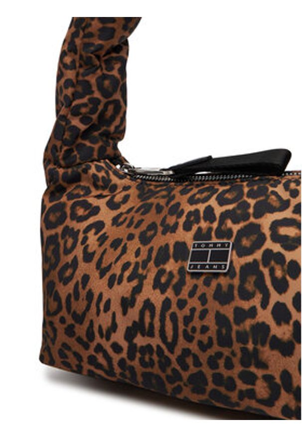 Tommy Jeans Torebka Tjw Urban Leo Shoulder Bag AW0AW18241 Brązowy. Kolor: brązowy