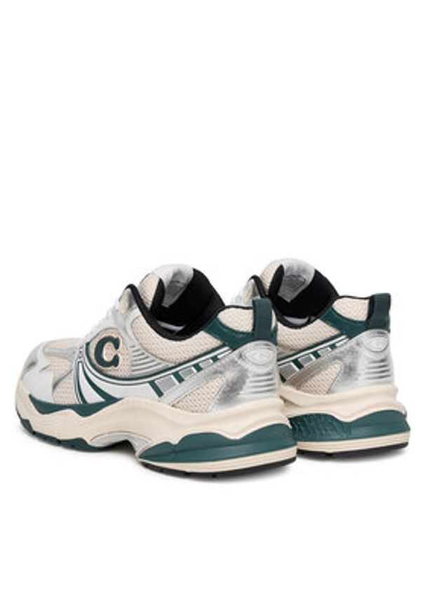 Coach Sneakersy Mesh CAQ29 Écru. Materiał: materiał
