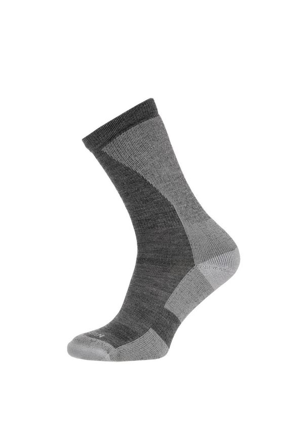 NA GIEAN - Skarpety Trekkingowe Na Giean Enhanced Medium Weight Crew Grey. Kolor: szary. Materiał: wełna. Sport: turystyka piesza