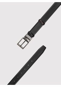 Pako Lorente - Dwustronny skórzany pasek męski. Materiał: skóra #10