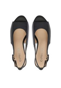 Caprice Sandały 9-28307-46 Czarny. Kolor: czarny. Materiał: skóra #5