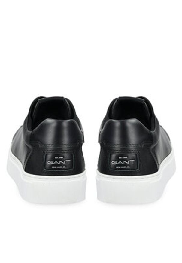 GANT - Gant Sneakersy 32631226 Czarny. Kolor: czarny. Materiał: skóra