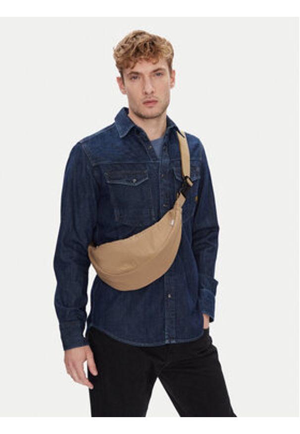 Jack & Jones - Jack&Jones Saszetka nerka Jaceverett 12276802 Brązowy. Kolor: brązowy. Materiał: materiał