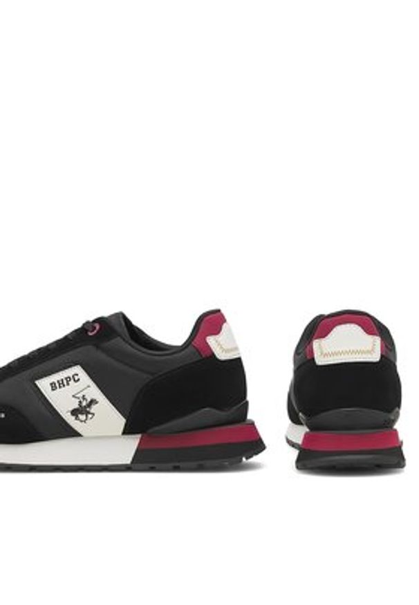 Beverly Hills Polo Club Sneakersy NICK-01 Czarny. Kolor: czarny. Materiał: materiał