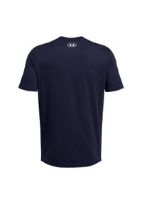 Under Armour - T-shirt Męski Logo Sportstyle. Kolor: niebieski. Sport: turystyka piesza #2