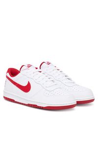 Nike Sneakersy Big Low 355152 Biały. Kolor: biały. Materiał: skóra #7