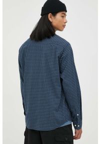 Marc O'Polo koszula bawełniana męska kolor szary regular z kołnierzykiem klasycznym. Typ kołnierza: polo, kołnierzyk klasyczny. Kolor: szary. Materiał: bawełna. Styl: klasyczny #5