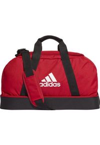 Adidas Torba sportowa TIRO Duffel Bag BC S GH7258 czerwona. Kolor: czerwony