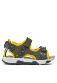 Geox Sandały B Sandal Multy Boy B450FA 014CE C0629 S Khaki. Kolor: brązowy #1