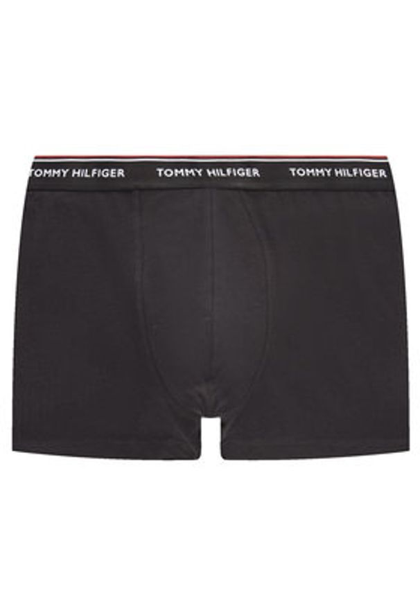 TOMMY HILFIGER - Tommy Hilfiger Komplet 3 par bokserek 3P Trunk 1U87903841 Kolorowy. Materiał: bawełna. Wzór: kolorowy