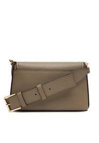 MICHAEL Michael Kors Torebka Nessa 30T5G8ZM1L Beżowy. Kolor: beżowy. Materiał: skórzane