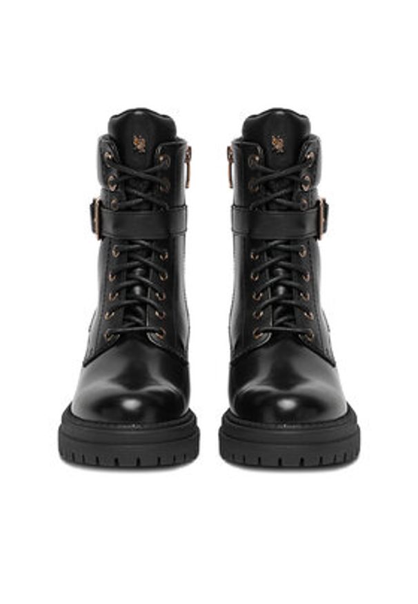 MEXX Trzewiki CEO-MX/040C-RST Czarny. Kolor: czarny. Materiał: skóra