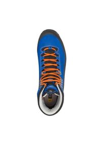 Buty trekkingowe męskie Aku Superalp V-light Gtx. Kolor: niebieski. Materiał: syntetyk, materiał. Szerokość cholewki: normalna. Sport: turystyka piesza