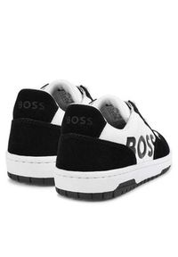 BOSS - Boss Sneakersy J29359 M Czarny. Kolor: czarny. Materiał: zamsz, skóra #3