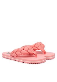 Tommy Jeans Japonki Braided Thong Beach Sandal EN0EN02877 Różowy. Kolor: różowy. Materiał: materiał #2