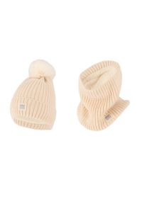 HEAT KEEPER - Zestaw termiczny damski – Czapka/ocieplacz na szyję – Off White – Jeden rozmiar. Kolor: biały. Materiał: poliakryl. Sezon: zima. Styl: sportowy #1