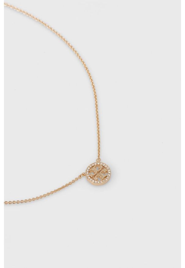 Tory Burch naszyjnik. Kolor: złoty