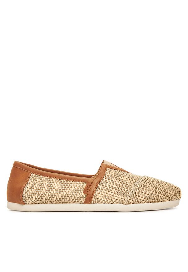Półbuty Toms. Kolor: beżowy