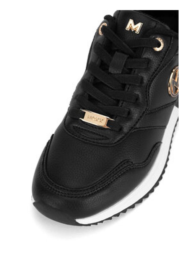 MEXX Sneakersy MI001008443W Czarny. Kolor: czarny. Materiał: skóra