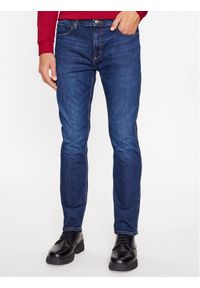 Hugo Jeansy 50493701 Granatowy Slim Fit. Kolor: niebieski