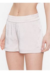 EA7 Emporio Armani Szorty sportowe 3RTS68 TNBLZ 1712 Beżowy Regular Fit. Kolor: beżowy. Materiał: syntetyk