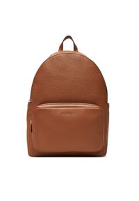 MICHAEL Michael Kors Plecak Tanner 30T5GTNB3L Brązowy. Kolor: brązowy. Materiał: skóra