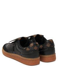 Guess Sneakersy 177199 Czarny. Kolor: czarny. Materiał: skóra