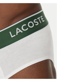 Lacoste Komplet 3 par slipów 8H1293 Kolorowy. Materiał: bawełna. Wzór: kolorowy