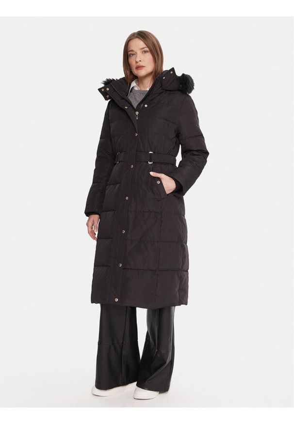 Morgan Kurtka puchowa 252-GSARI Czarny Regular Fit. Kolor: czarny. Materiał: syntetyk