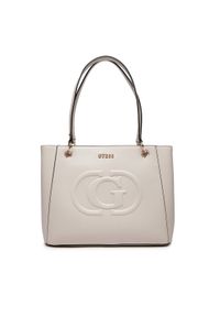 Guess Torebka HWEVG9 51325 Écru. Materiał: skórzane