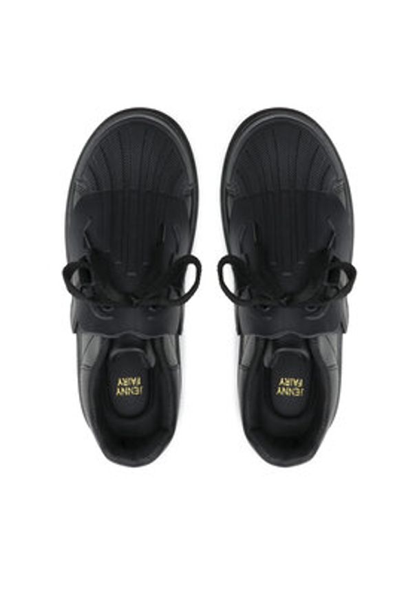 Jenny Fairy Sneakersy TS5193-01 Czarny. Kolor: czarny. Materiał: skóra