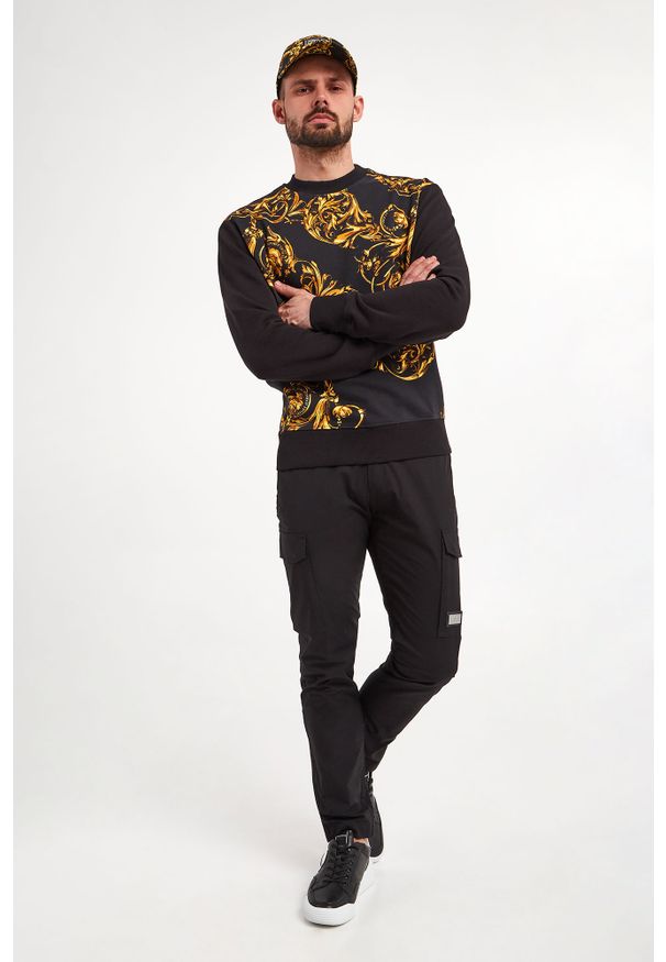 Versace Jeans Couture - Bluza VERSACE JEANS COUTURE. Materiał: bawełna. Długość: długie