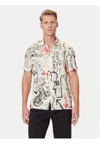 Baldessarini Koszula B3 76002.3725 Biały Regular Fit. Kolor: biały. Materiał: wiskoza #3