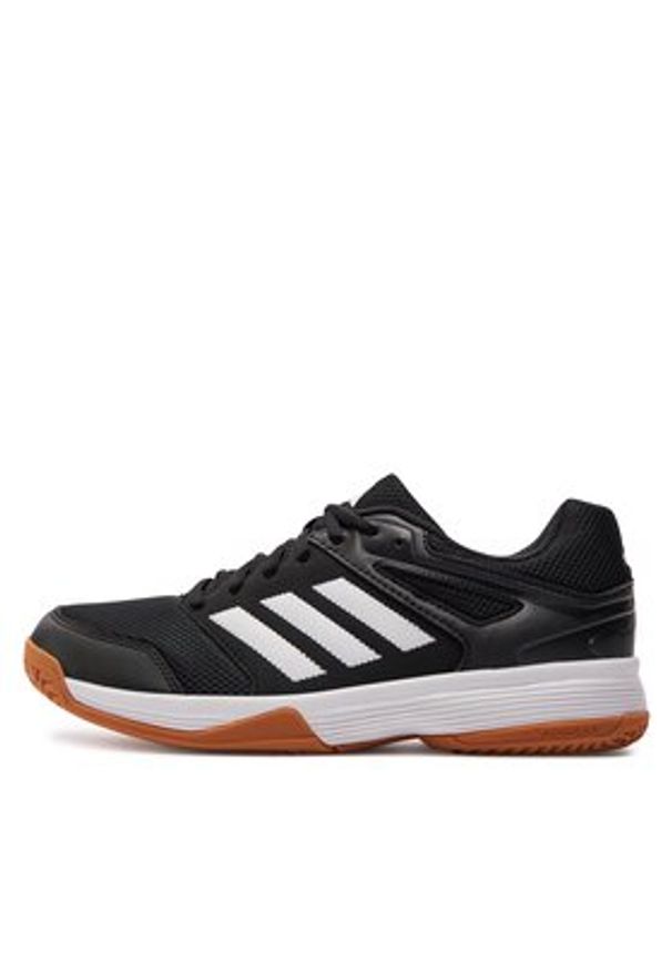Adidas - adidas Buty halowe Speedcourt Indoor IE8033 Czarny. Kolor: czarny. Materiał: materiał