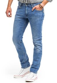 Lee - LEE LUKE MĘSKIE SPODNIE JEANSOWE MIST INDIGO L719MWLU. Okazja: na randkę, na spotkanie biznesowe, na co dzień. Styl: sportowy, casual, biznesowy