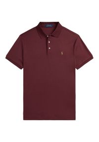 Polo Ralph Lauren Polo 710704319173 Bordowy Custom Slim Fit. Typ kołnierza: polo. Kolor: czerwony. Materiał: bawełna
