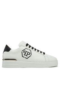 Philipp Plein - PHILIPP PLEIN Sneakersy SAES USC0692 PLE075 Czarny. Kolor: czarny. Materiał: skóra