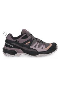 salomon - Buty trekkingowe damskie Salomon X Ultra 360 Gtx. Zapięcie: sznurówki. Kolor: wielokolorowy, fioletowy, szary. Materiał: guma, materiał, syntetyk. Szerokość cholewki: normalna