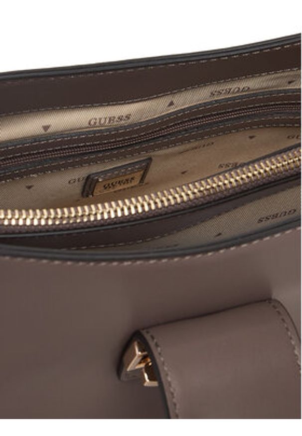 Guess Torebka HWVG98 91010 Brązowy. Kolor: brązowy. Materiał: skórzane