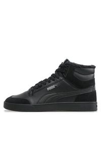 Puma Sneakersy Shuffle Mid Fur 387609 01 Czarny. Kolor: czarny. Materiał: skóra #7