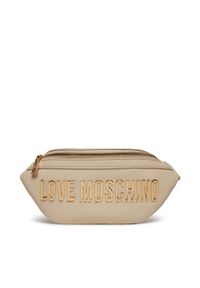 Love Moschino - LOVE MOSCHINO Saszetka nerka JC4195PP1IKD0110 Beżowy. Kolor: beżowy. Materiał: skóra #1