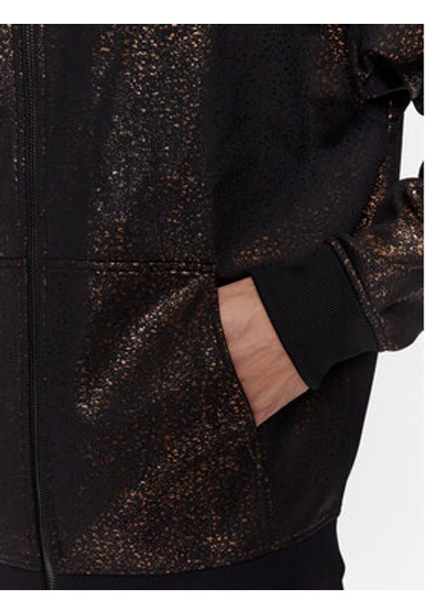 Hugo Bluza Detallao 50498288 Czarny Regular Fit. Kolor: czarny. Materiał: syntetyk
