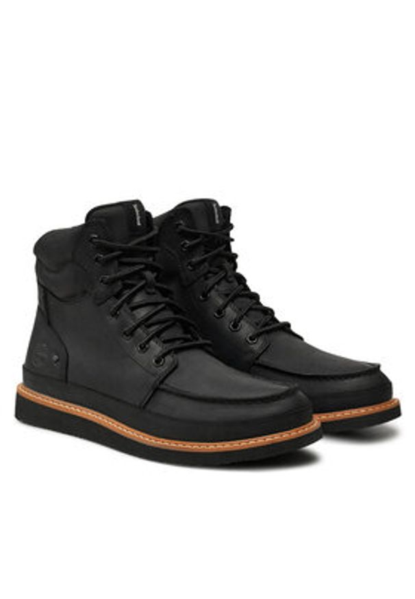 Timberland Trapery Newmarket Mid Lace Boot TB0A698FW021 Czarny. Kolor: czarny. Materiał: skóra