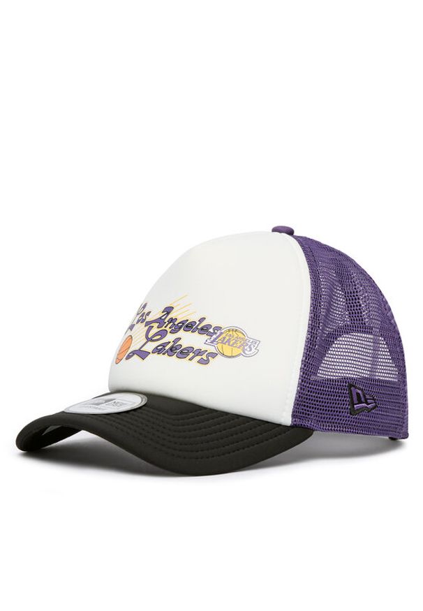New Era Czapka z daszkiem NBA Graphic Trucker 60565435 Fioletowy. Kolor: fioletowy. Materiał: materiał