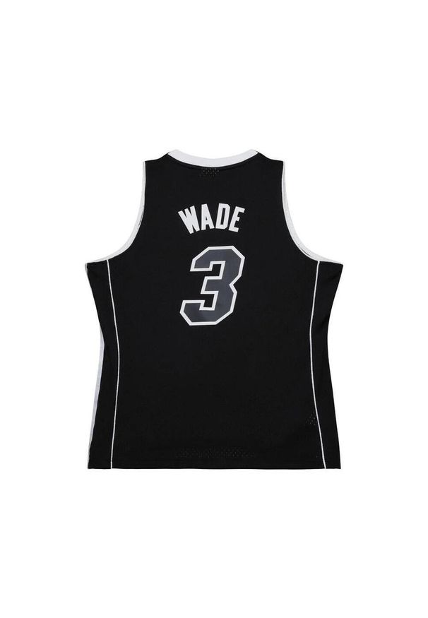 Mitchell & Ness - Koszulka NBA Miami Heat Dwyane Wade 2011. Kolor: czarny. Sport: koszykówka