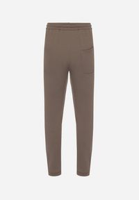 Born2be - Zielone Spodnie Dresowe z Bawełną i Sznurkami Arlania. Okazja: na co dzień, na spacer. Kolor: zielony. Materiał: bawełna, dresówka. Styl: klasyczny, casual #4