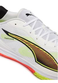 Puma Buty halowe Accelerate Turbo 4 Game On 108888 01 Biały. Kolor: biały. Materiał: materiał #6